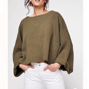 Free People I Can’t Wait Dolman Sleeve Sweater